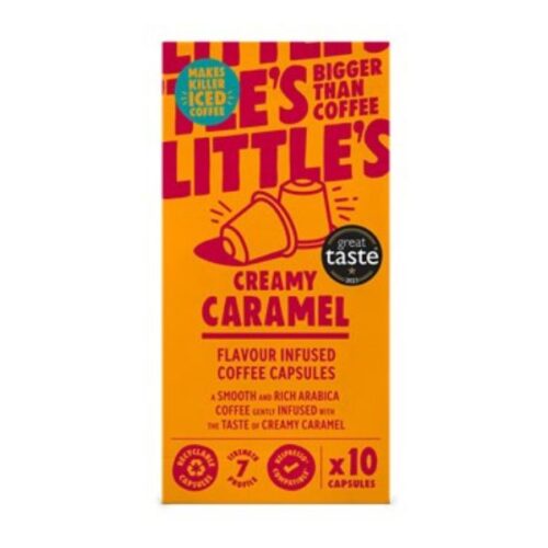 Kaffekapsler Med Cremet Karamelsmag 55g Littles fra Littles