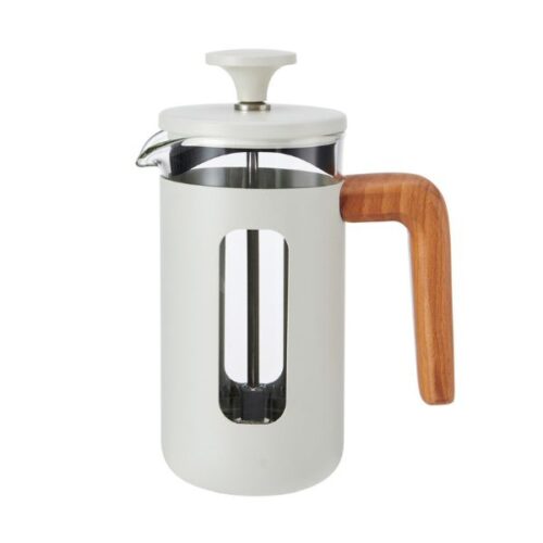 Pisa 3-kops Stempelkande Flint Træhåndtag La CafetiÃ¨re fra La CafetiÃ¨re