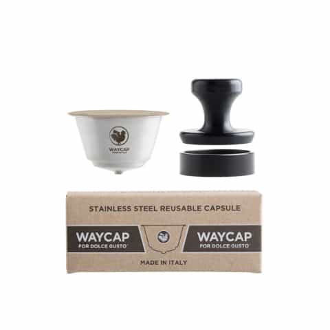 Genanvendelig kaffekapsel i stål - til Dolce Gusto fra WayCap