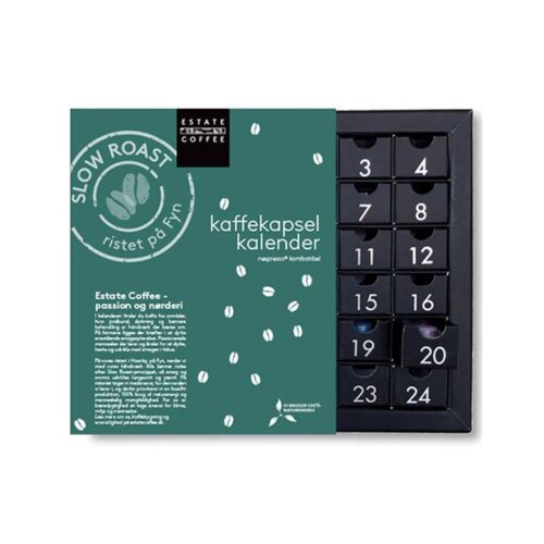 Estate Coffee Kaffekapsel Julekalender fra ESTATE COFFEE