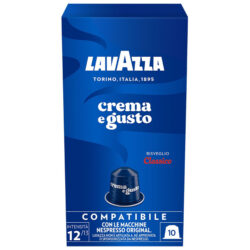 Crema e Gusto Classico kaffekapsler, 10 stk fra Lavazza