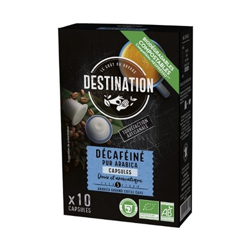 Kaffekapsler Koffeinfri Ø til Arabica 100% Nespresso - 10 kap fra Destination