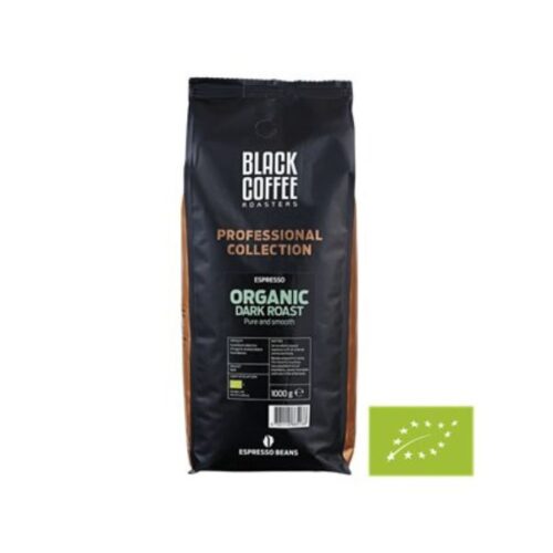Black Coffee Roasters Pro Dark Espresso 1 Kg Hele Bønner Øko fra Black Coffee Roaster
