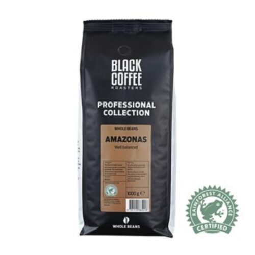Black Coffee Roasters Pro Amazonas 1kg Hele Bønner fra Black Coffee Roaster