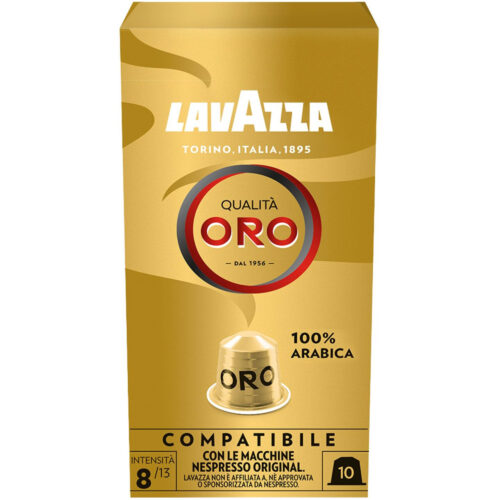 QualitÃ Oro kaffekapsler, 10 stk fra Lavazza