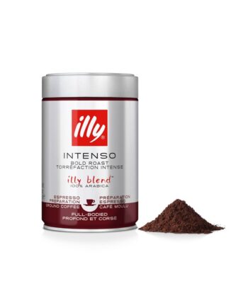 Illy Intenso Espresso Ground Coffee 250g