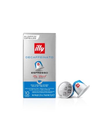 Illy Lly Nespresso Ground Decaf Capsules 10 Pcs