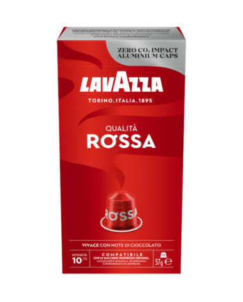 Lavazza Rossa Aluminum Caps 10 Pcs