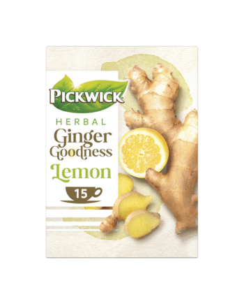 Pickwick Ginger Goodness Lemon Tea    Lemon And Ginger 15 Pcs
