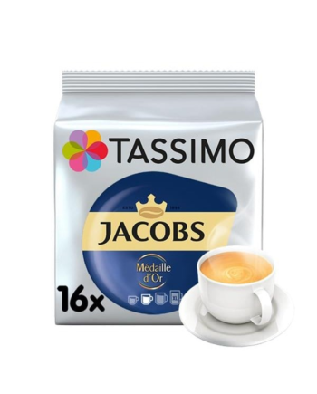 Tassimo Pods Jacobs Medaille   Apos Or 16 Pcs