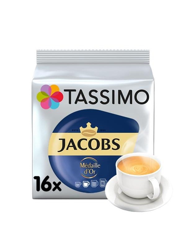 Tassimo Pods Jacobs Medaille Apos Or 16 Pcs