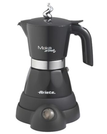 Ariete 1358 Moka Aroma Elettrica Elektrisk Perkolator Sort