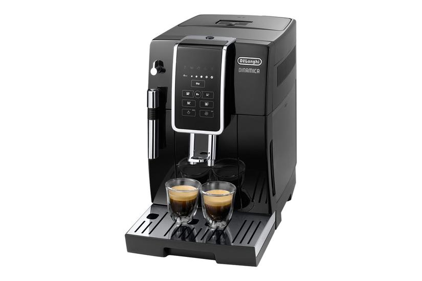 De Longhi Dinamica Ecam 350 15 Automatisk Kaffemaskine Med Mælkeskummer 15 Bar Sort