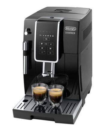 De Longhi Dinamica Ecam 350 15   Automatisk Kaffemaskine Med Mælkeskummer 15 Bar Sort