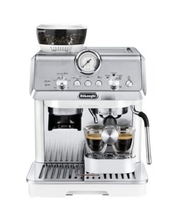 De Longhi La Specialista Arte Ec9155   Kaffemaskine Med Mælkeskummer 15 Bar Hvid