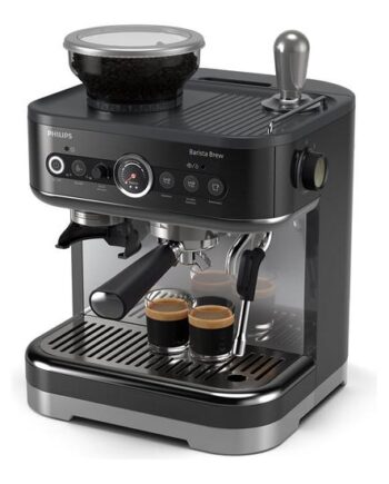 Philips Barista Brew Psa3218 Kaffemaskine Med Capuccinatore 15 Bar Sort