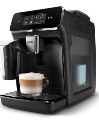 Philips Series 2300 Ep2331 Automatisk Kaffemaskine Med Capuccinatore 15 Bar Lakeret Pianosort