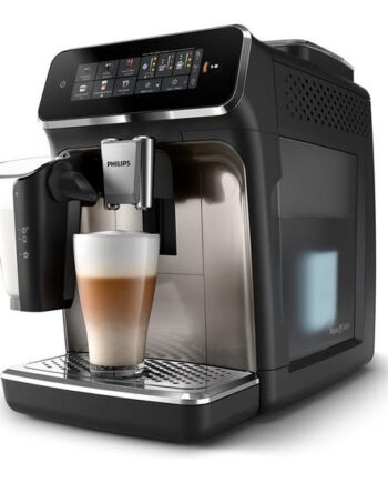 Philips 3300 Series Ep3347 Automatisk Kaffemaskine Med Capuccinatore 15 Bar Sort Krom