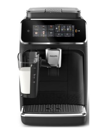 Philips 3300 Series Ep3341 Automatisk Kaffemaskine Med Mælkeskummer 15 Bar Blank Sort