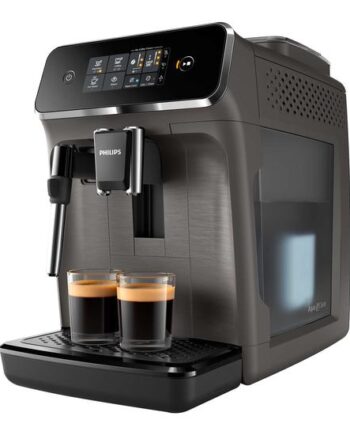 Philips Series 2200 Ep2224 Automatisk Kaffemaskine Med Mælkeskummer 15 Bar Kashmirgrå