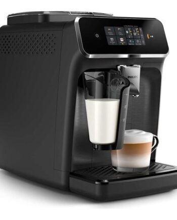 Philips Series 2300 Ep2330 Automatisk Kaffemaskine Med Mælkeskummer 15 Bar Matsort