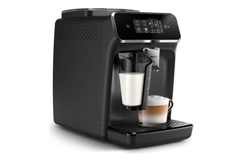 Philips Series 2300 Ep2330 Automatisk Kaffemaskine Med Mælkeskummer 15 Bar Matsort