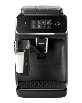 Philips Series 2200 Ep2230 Automatisk Kaffemaskine Med Mælkeskummer 15 Bar Matsort