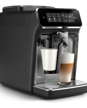 Philips 3300 Series Ep3349 Automatisk Kaffemaskine Med Mælkeskummer 15 Bar Sort