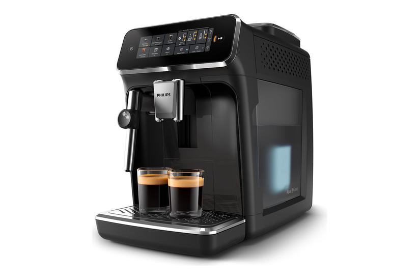 Philips 3300 Series Ep3321 Automatisk Kaffemaskine Med Mælkeskummer 15 Bar Sortlakeret